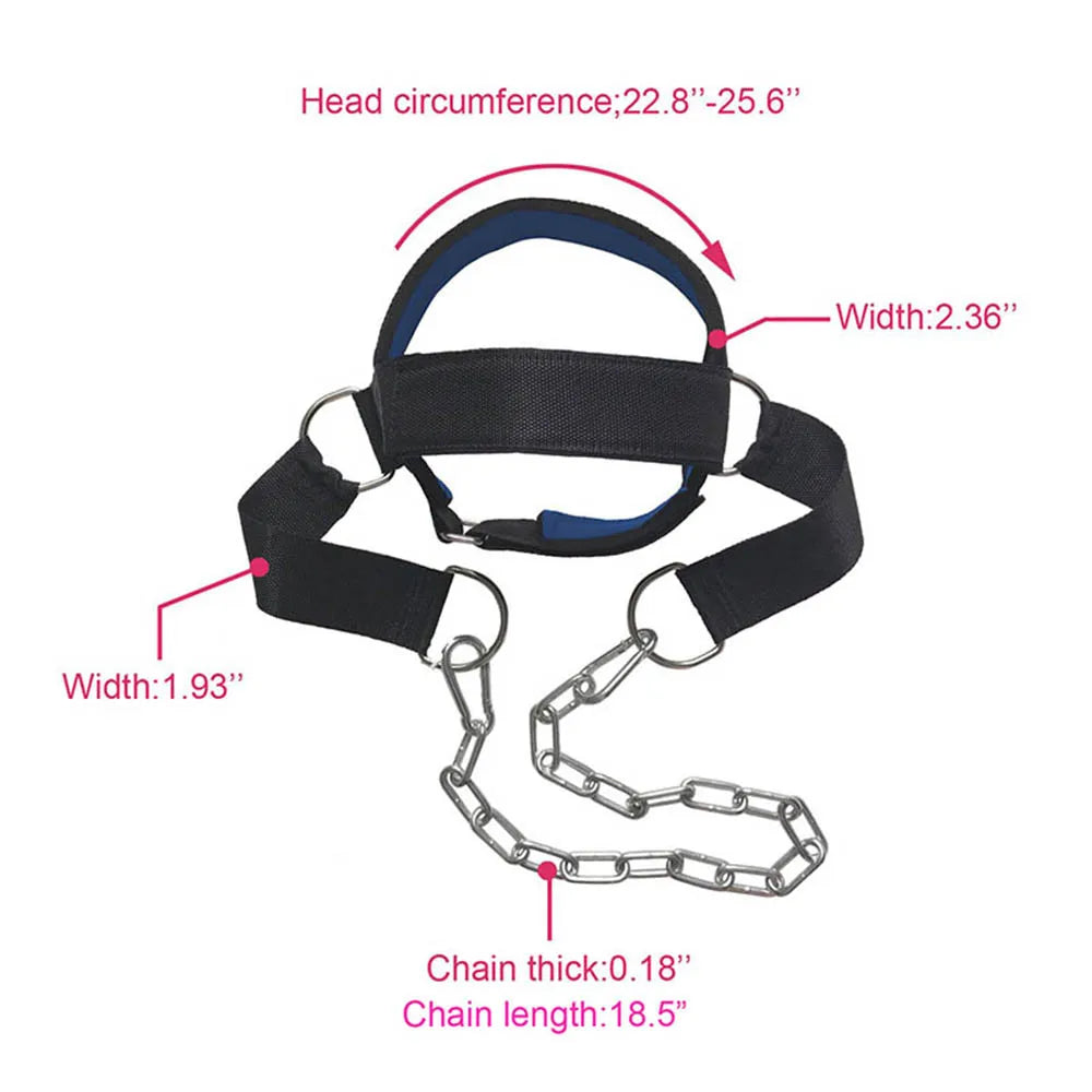 Adjustable Neck Training Harness – Strength & Fitness