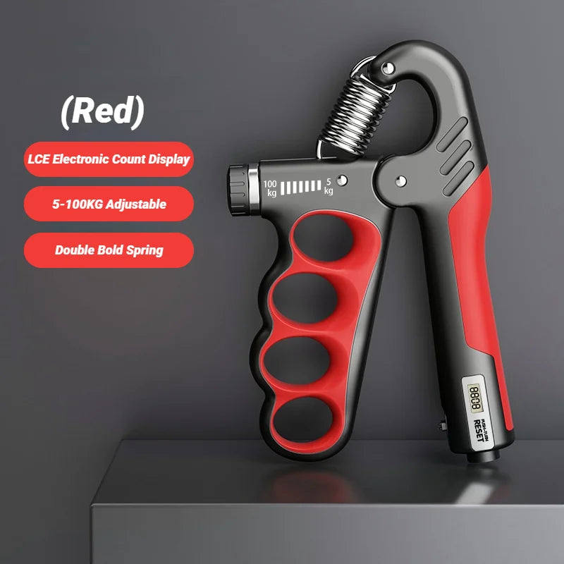 Adjustable Electronic Hand Grip Strengthener (5–100 kg)