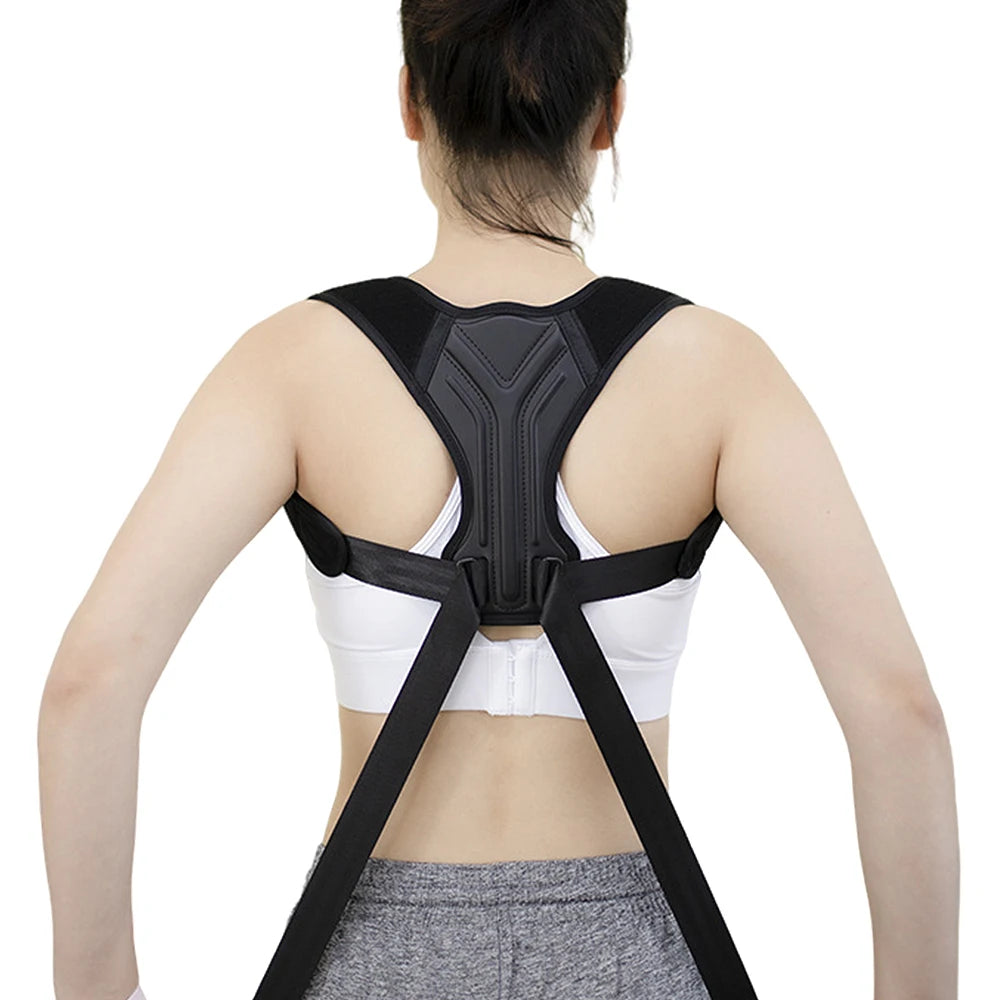 Adjustable Posture Corrector – Back & Shoulder Support Belt for Neck, Spine & Upper Back