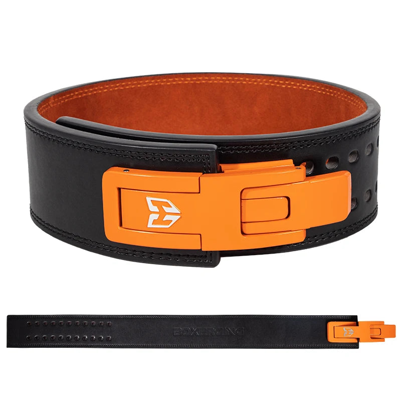 Adjustable Weightlifting Belt – Lever Powerlifting Belt for Squats, Deadlifts & Waist Support