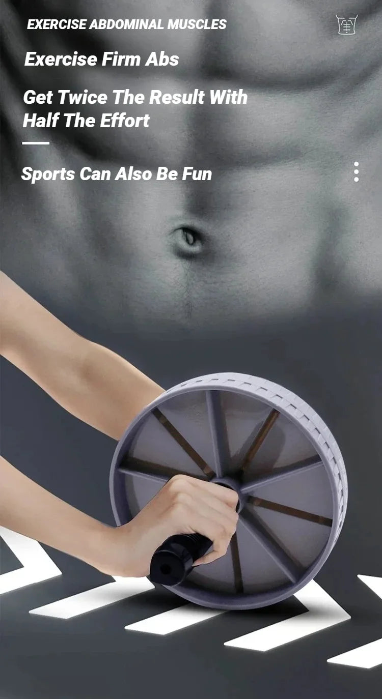 Ab Wheel Roller – Heavy-Duty, Non-Slip Abdominal Trainer for Home Fitness