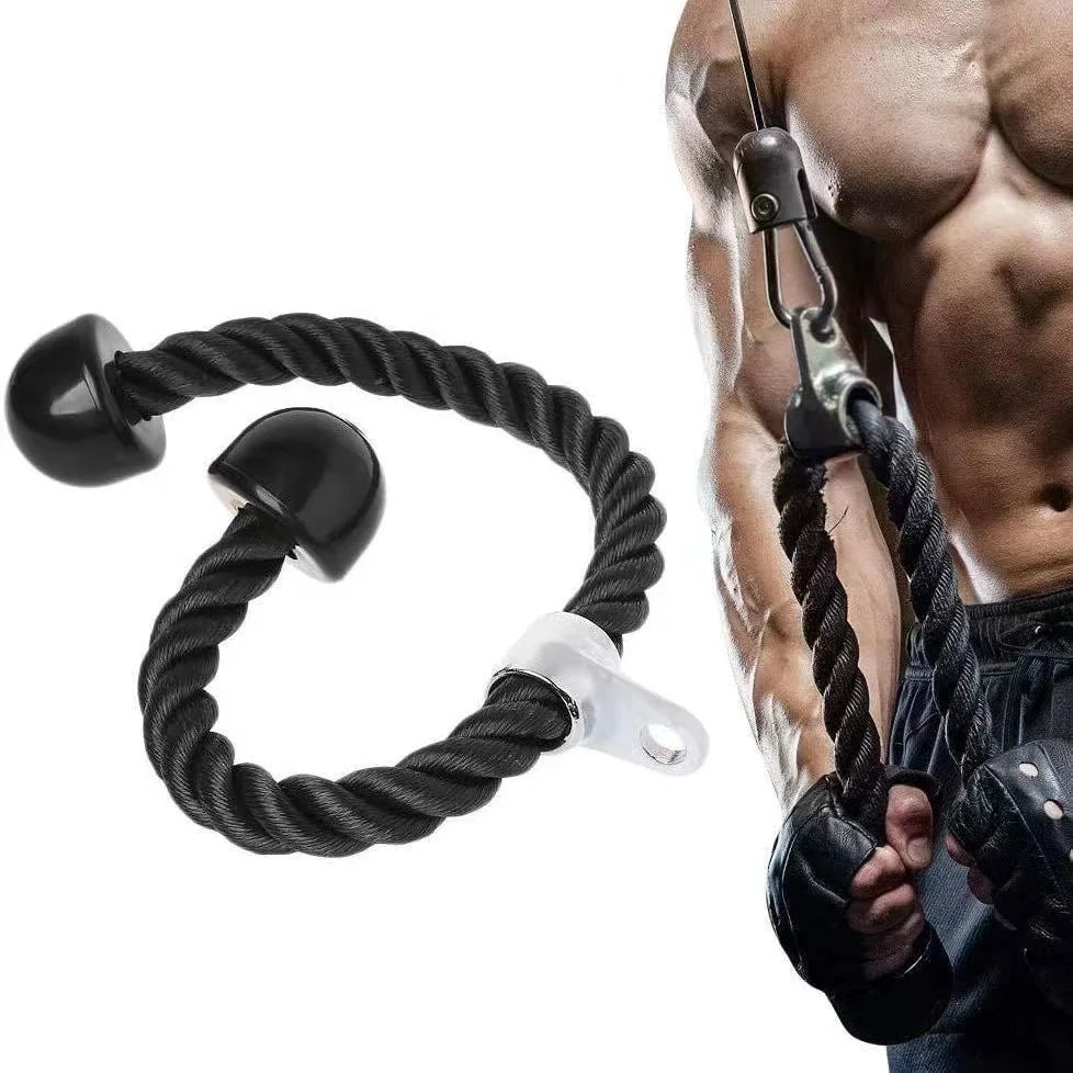 Triceps & Back Rope Attachment – Push & Pull Exercises