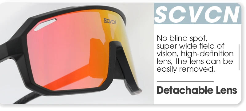 SCVCN Cycling Sunglasses – UV400 Outdoor Sports