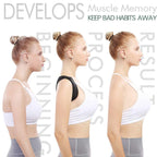 Adjustable Posture Corrector – Back & Shoulder Support Belt for Neck, Spine & Upper Back
