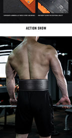 Adjustable Weightlifting Belt – Lever Powerlifting Belt for Squats, Deadlifts & Waist Support