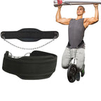 Neoprene Dip Belt with Chain – Weightlifting & Pull-Ups