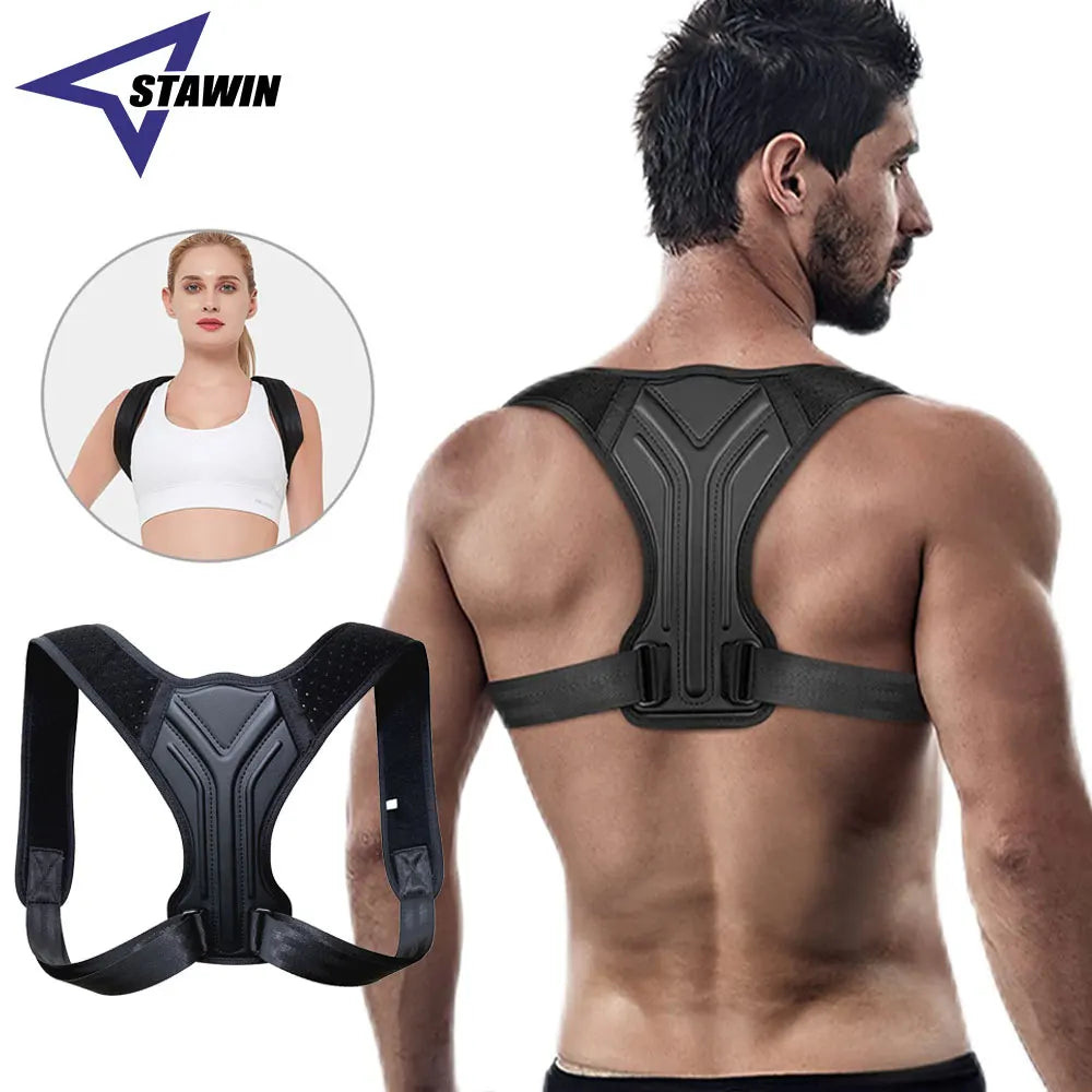 Adjustable Posture Corrector – Back & Shoulder Support Belt for Neck, Spine & Upper Back