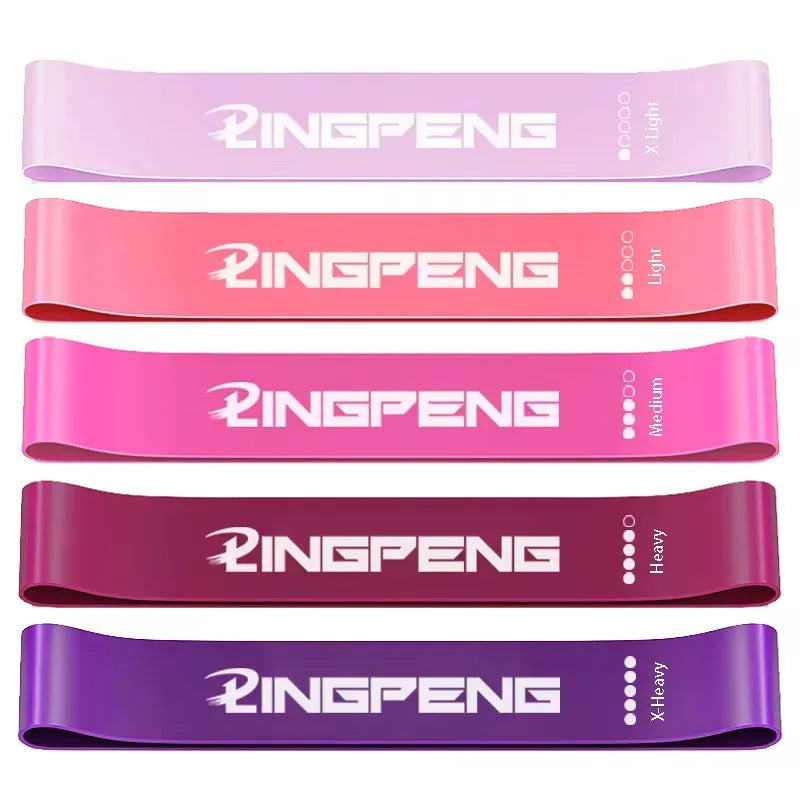 Resistance Bands – Elastic Loop Fitness & Yoga Bands for Leg, Hip, Squat & Stretch Training