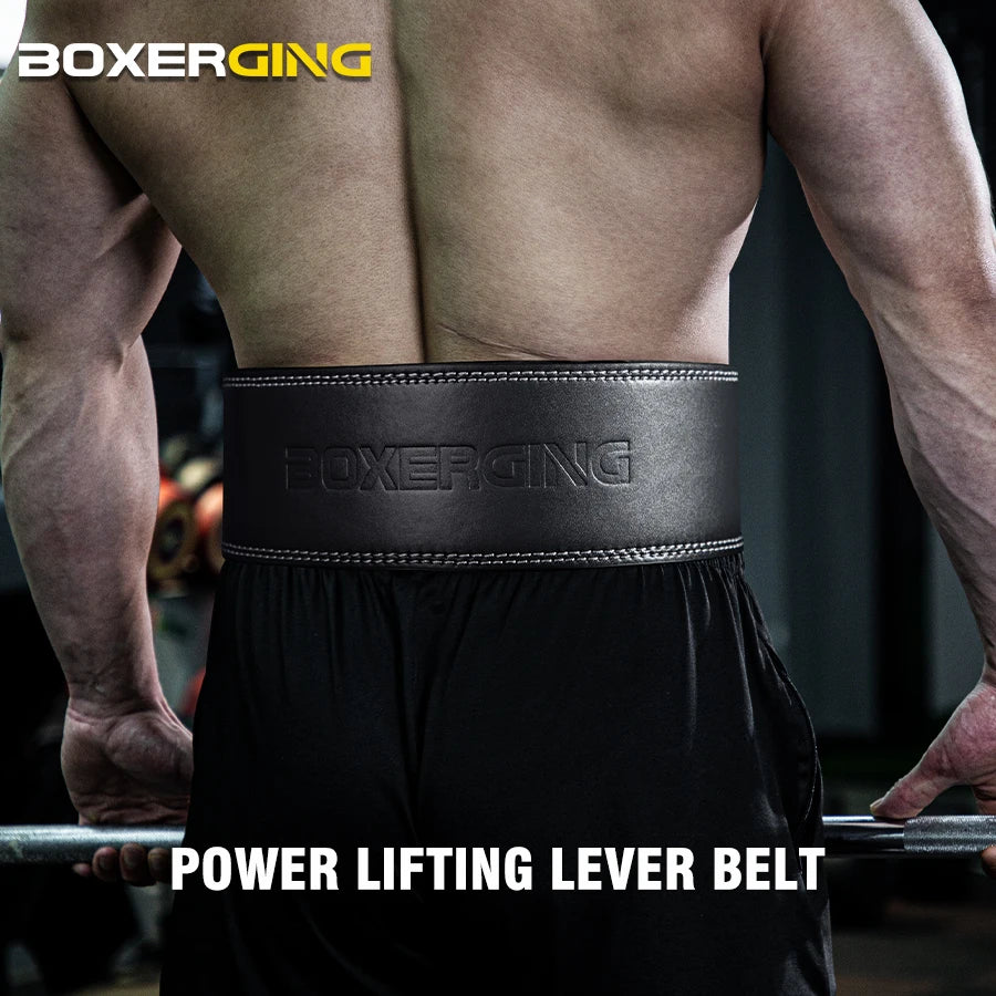 Adjustable Weightlifting Belt – Lever Powerlifting Belt for Squats, Deadlifts & Waist Support