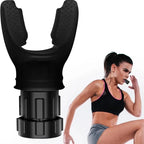 Silicone Breathing Trainer – Portable Adjustable Resistance Device for Fitness & Exercise
