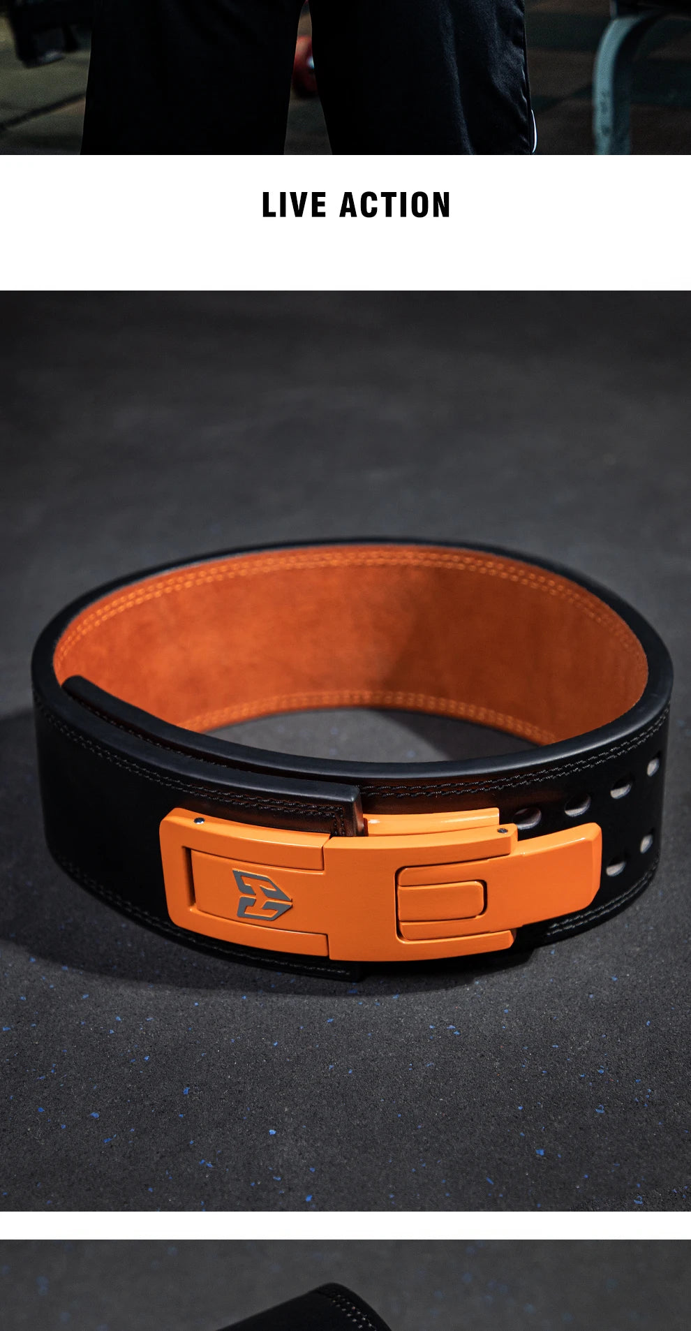 Adjustable Weightlifting Belt – Lever Powerlifting Belt for Squats, Deadlifts & Waist Support