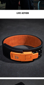 Adjustable Weightlifting Belt – Lever Powerlifting Belt for Squats, Deadlifts & Waist Support