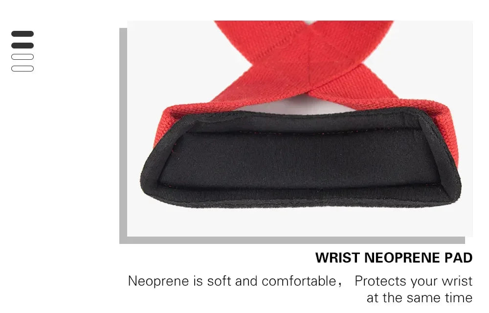 Weightlifting Wrist Wraps – Training & Powerlifting Support Figure-8