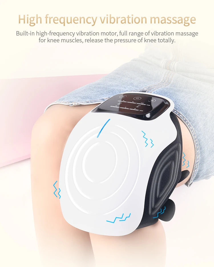 Smart Cordless Knee Massager – Vibration & Relaxation
