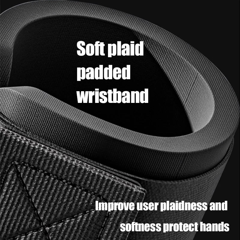 1 Pair Weight Lifting Hooks with Wrist Wraps