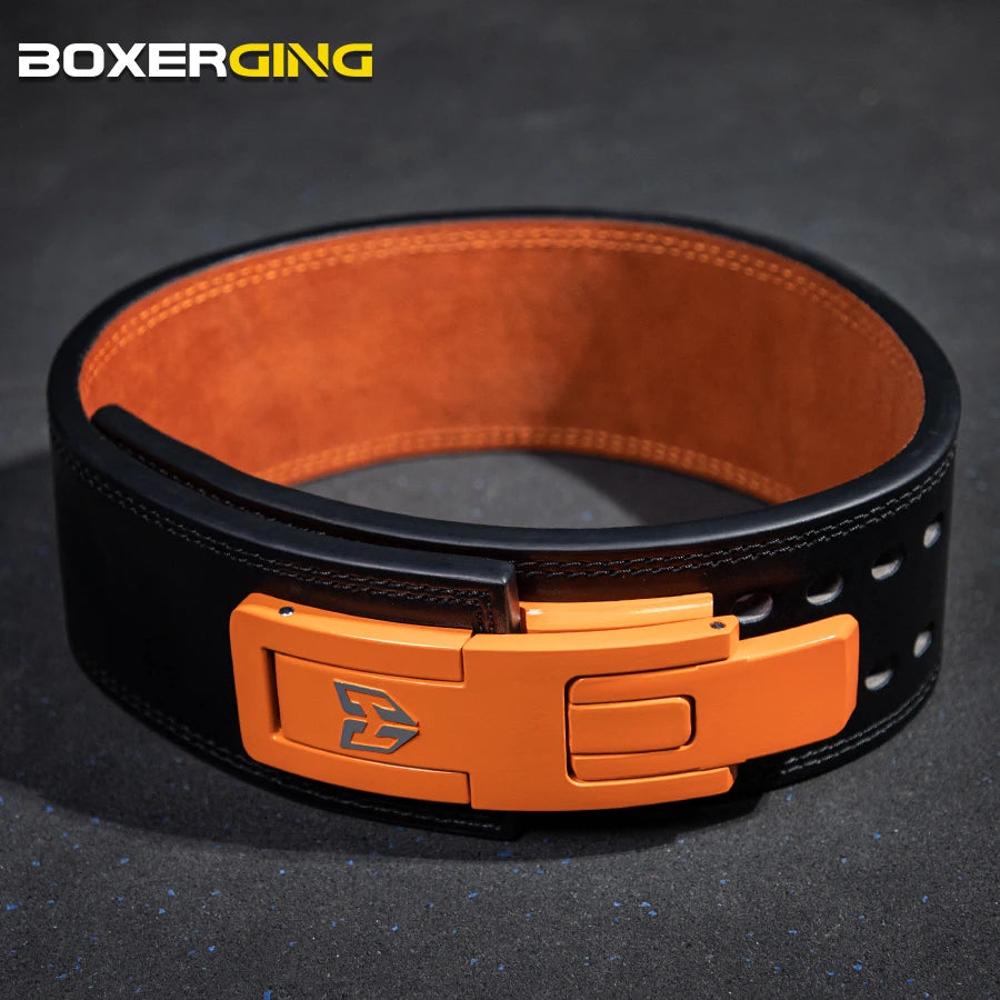 Adjustable Weightlifting Belt – Lever Powerlifting Belt for Squats, Deadlifts & Waist Support