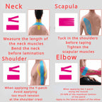 WorthWhile Kinesiology Tape – 5cm x 5m for Muscle Support