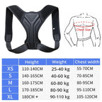 Adjustable Posture Corrector – Back & Shoulder Support Belt for Neck, Spine & Upper Back