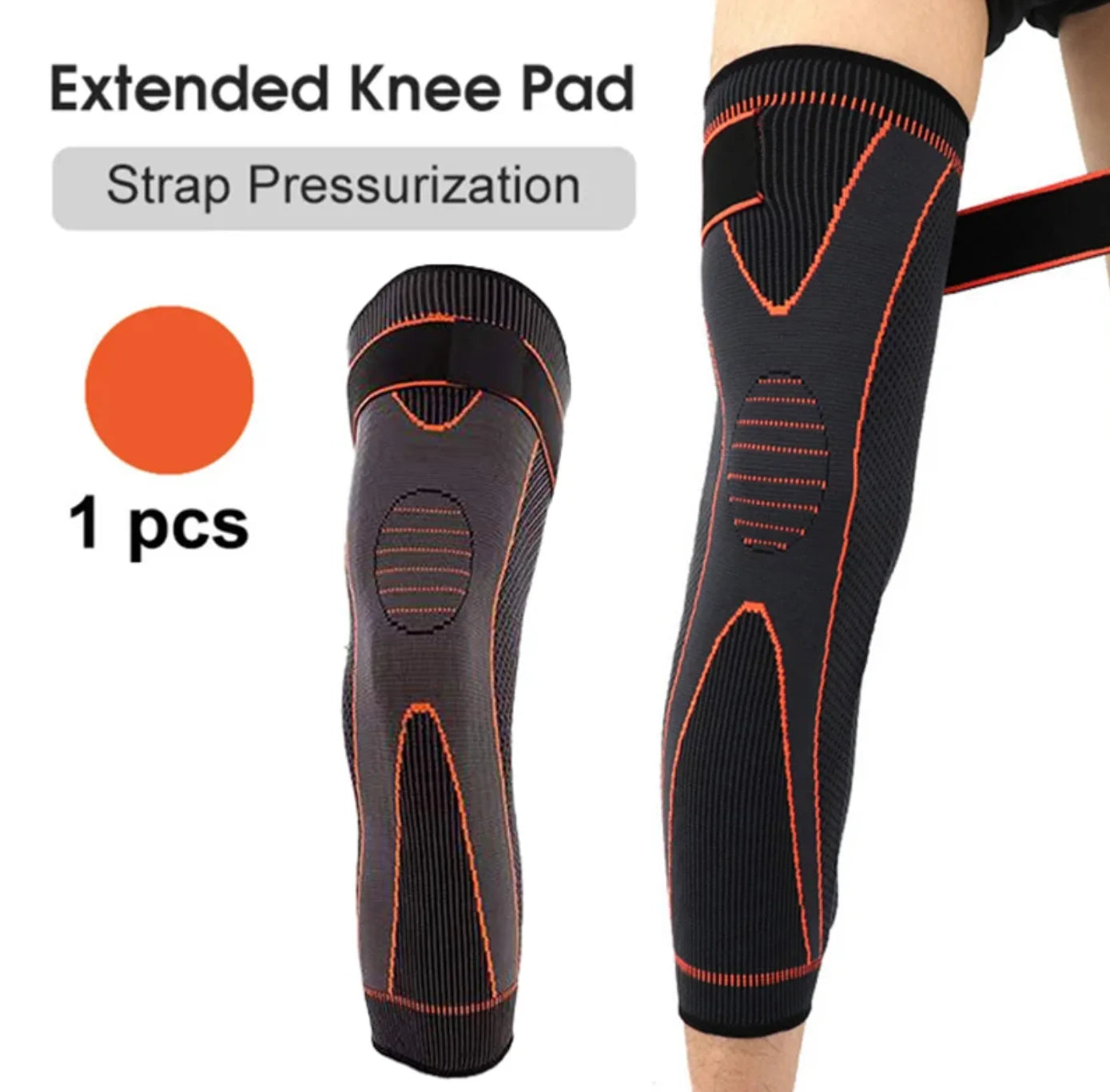 Non-Slip Compression Knee Sleeve – Sports & Running