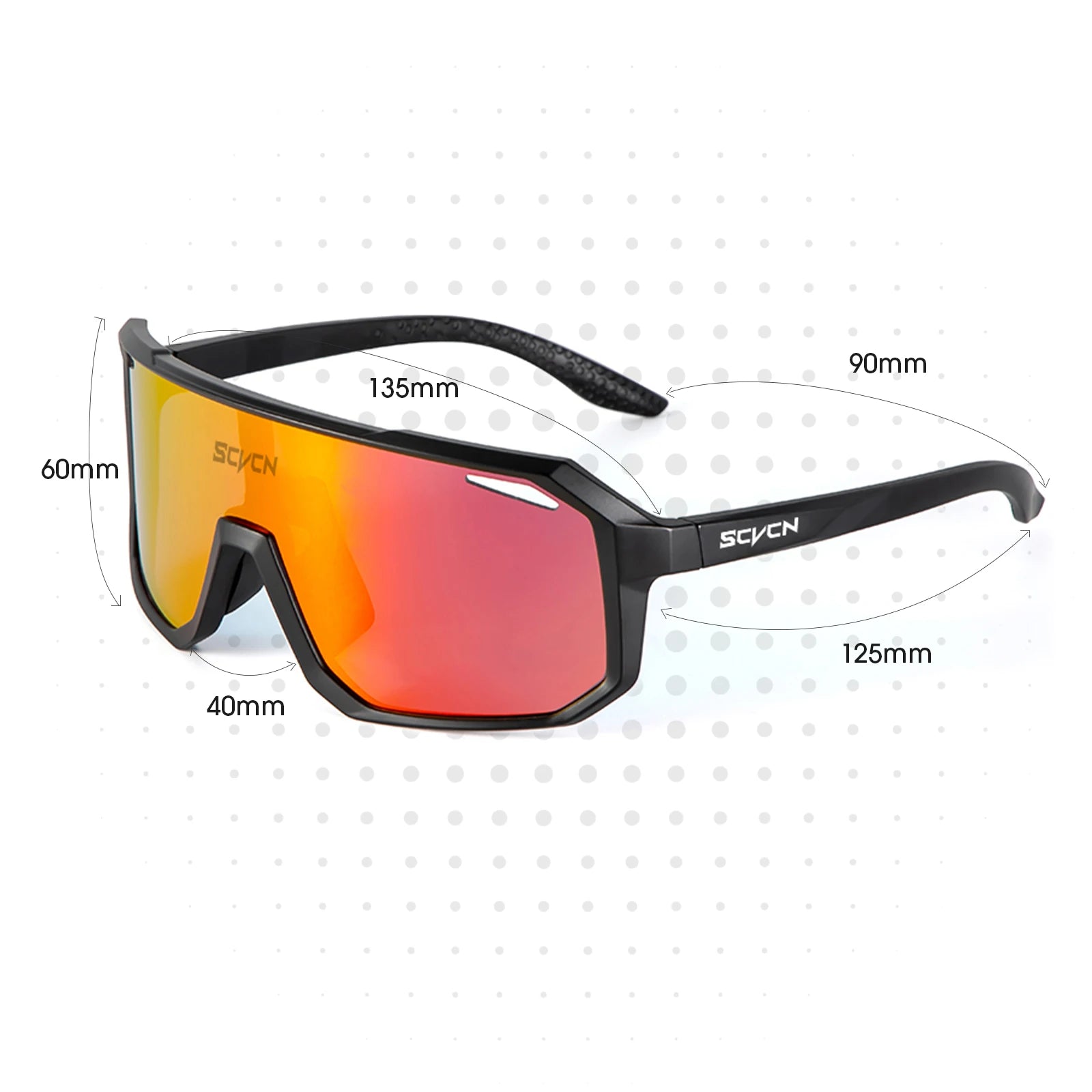 SCVCN Cycling Sunglasses – UV400 Outdoor Sports