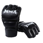 Professional MMA Boxing Gloves – PU Leather Training Gloves