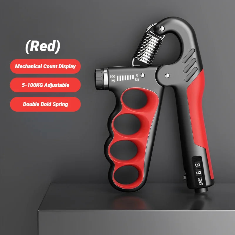 Adjustable Electronic Hand Grip Strengthener (5–100 kg)