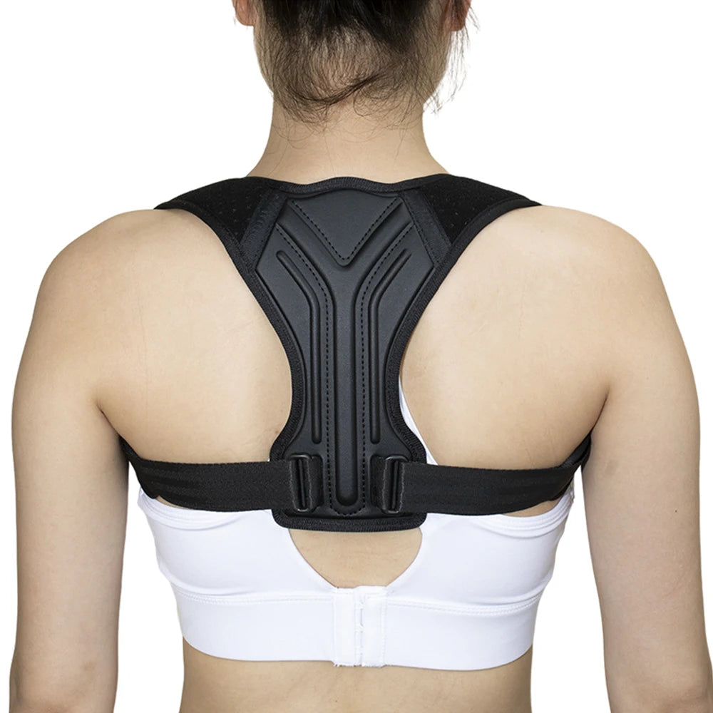 Adjustable Posture Corrector – Back & Shoulder Support Belt for Neck, Spine & Upper Back
