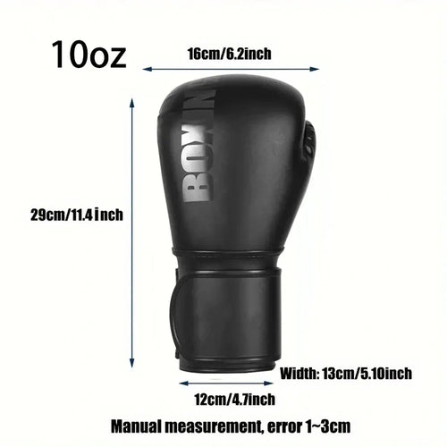 12oz Professional Boxing Gloves – MMA & Kickboxing