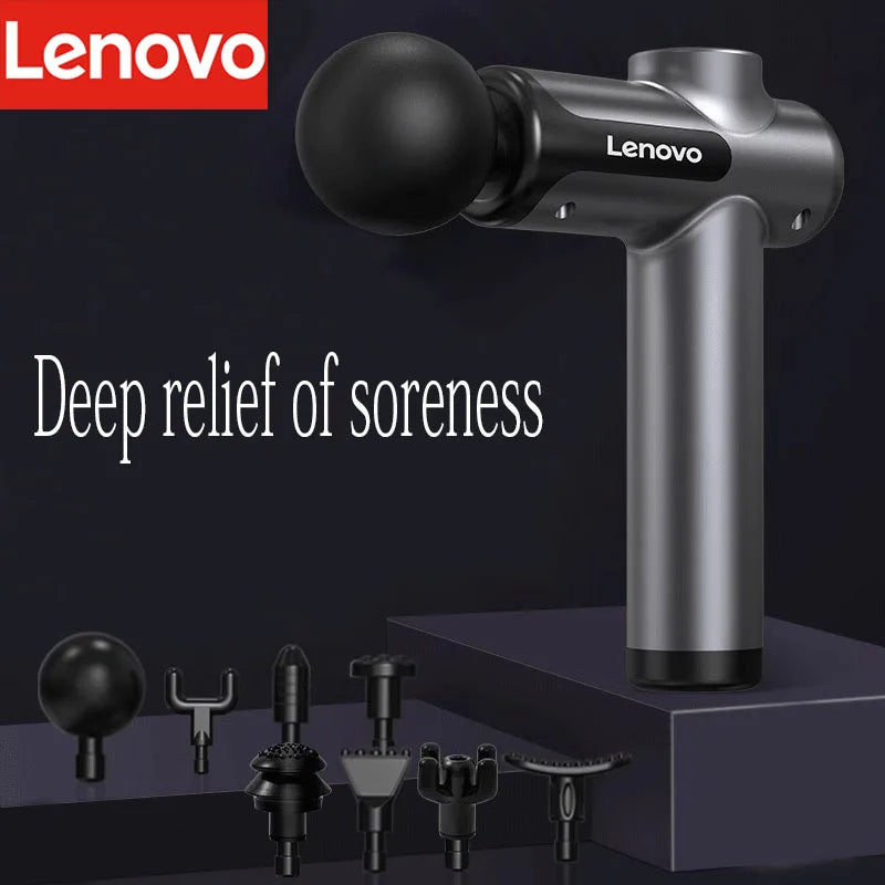 Lenovo Fascia Gun – Deep Muscle Massage & Relaxation