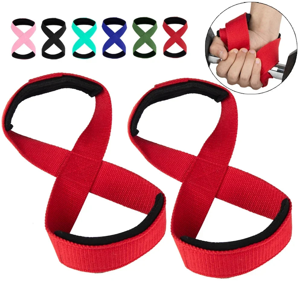 Weightlifting Wrist Wraps – Training & Powerlifting Support Figure-8