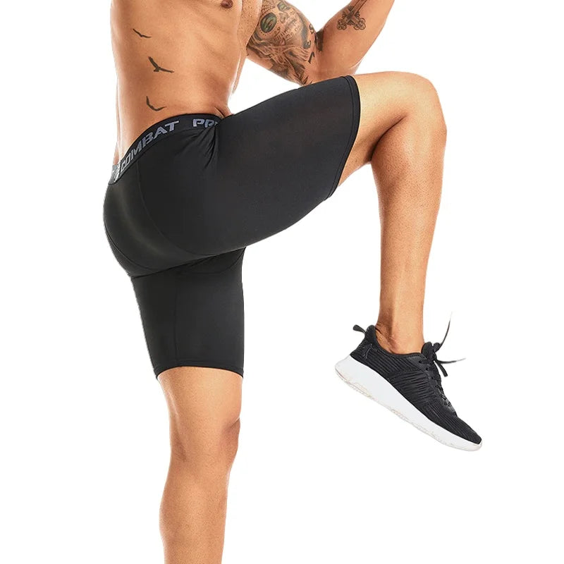 Men’s Compression Sports Leggings – Quick-Dry & Stretch