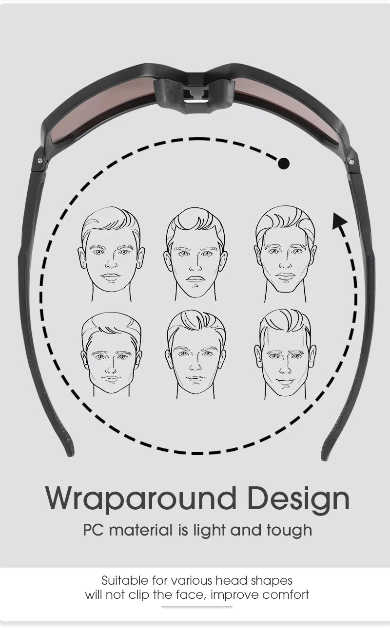 SCVCN Cycling Sunglasses – UV400 Outdoor Sports