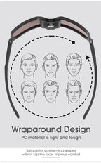 SCVCN Cycling Sunglasses – UV400 Outdoor Sports