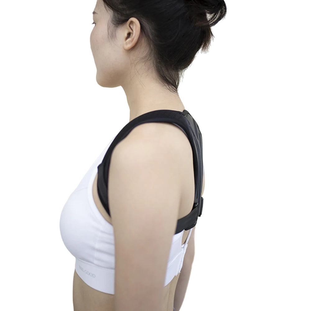 Adjustable Posture Corrector – Back & Shoulder Support Belt for Neck, Spine & Upper Back