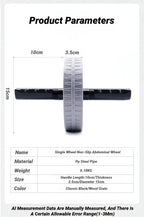 Ab Wheel Roller – Heavy-Duty, Non-Slip Abdominal Trainer for Home Fitness