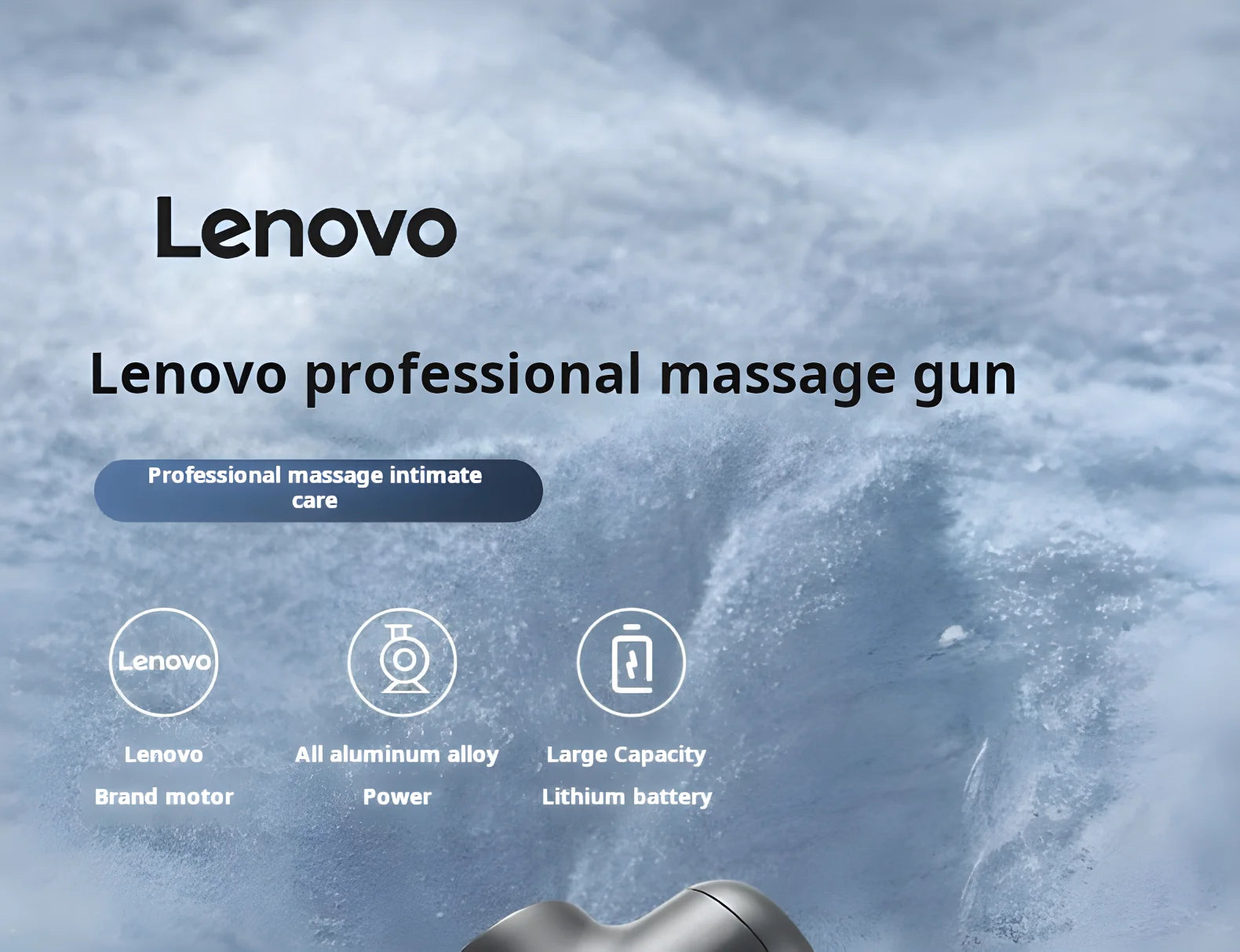 Lenovo Fascia Gun – Deep Muscle Massage & Relaxation
