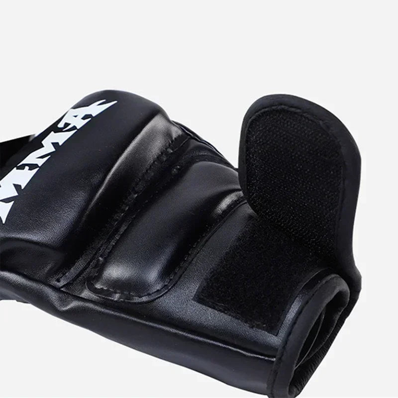 Professional MMA Boxing Gloves – PU Leather Training Gloves