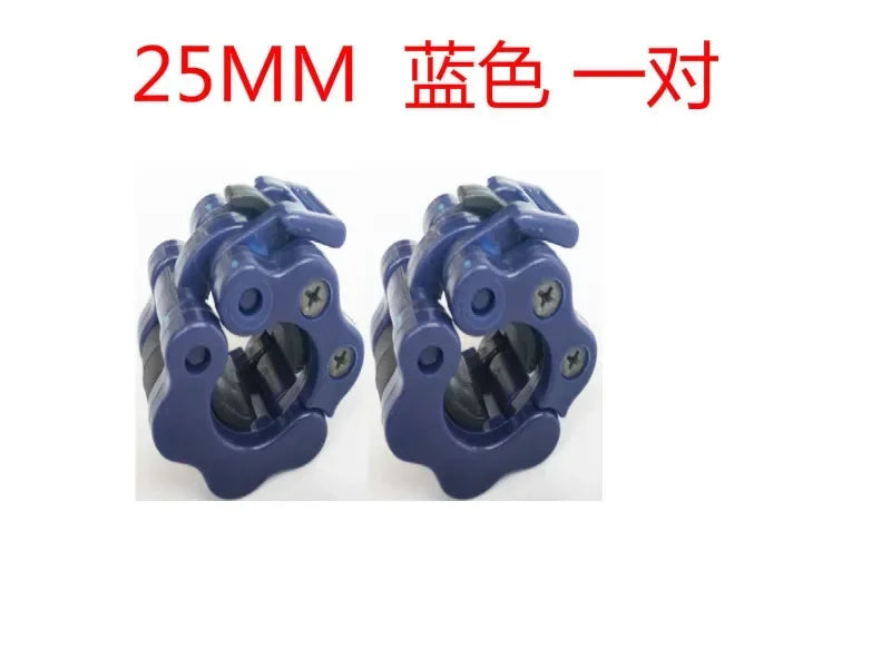 Quick-Release Barbell Clamps – 25/50mm (2-Pack)