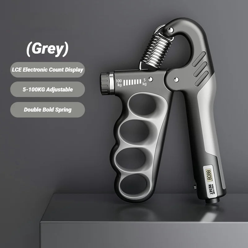 Adjustable Electronic Hand Grip Strengthener (5–100 kg)