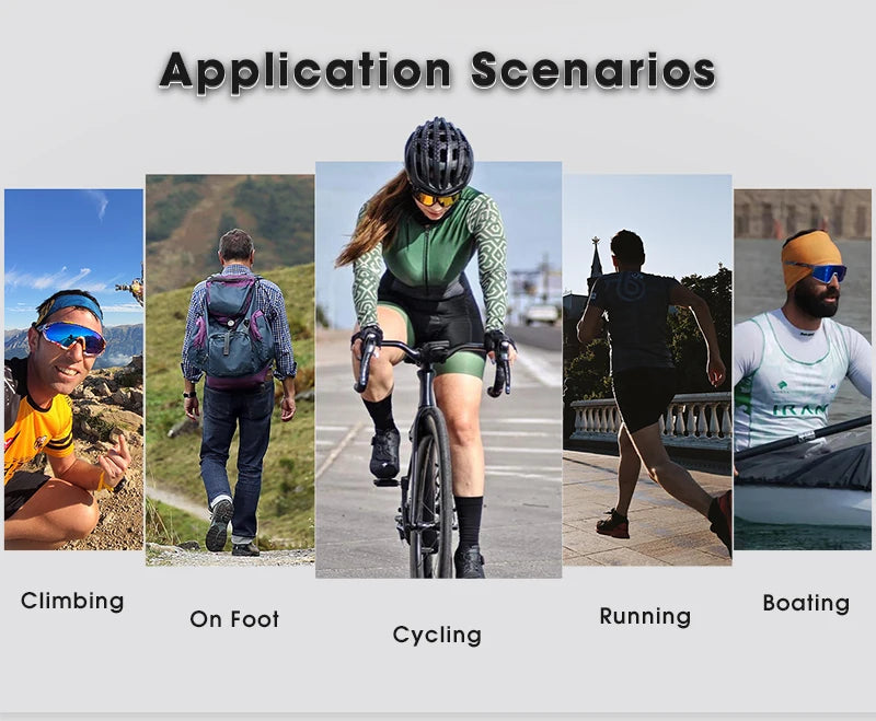 SCVCN Cycling Sunglasses – UV400 Outdoor Sports