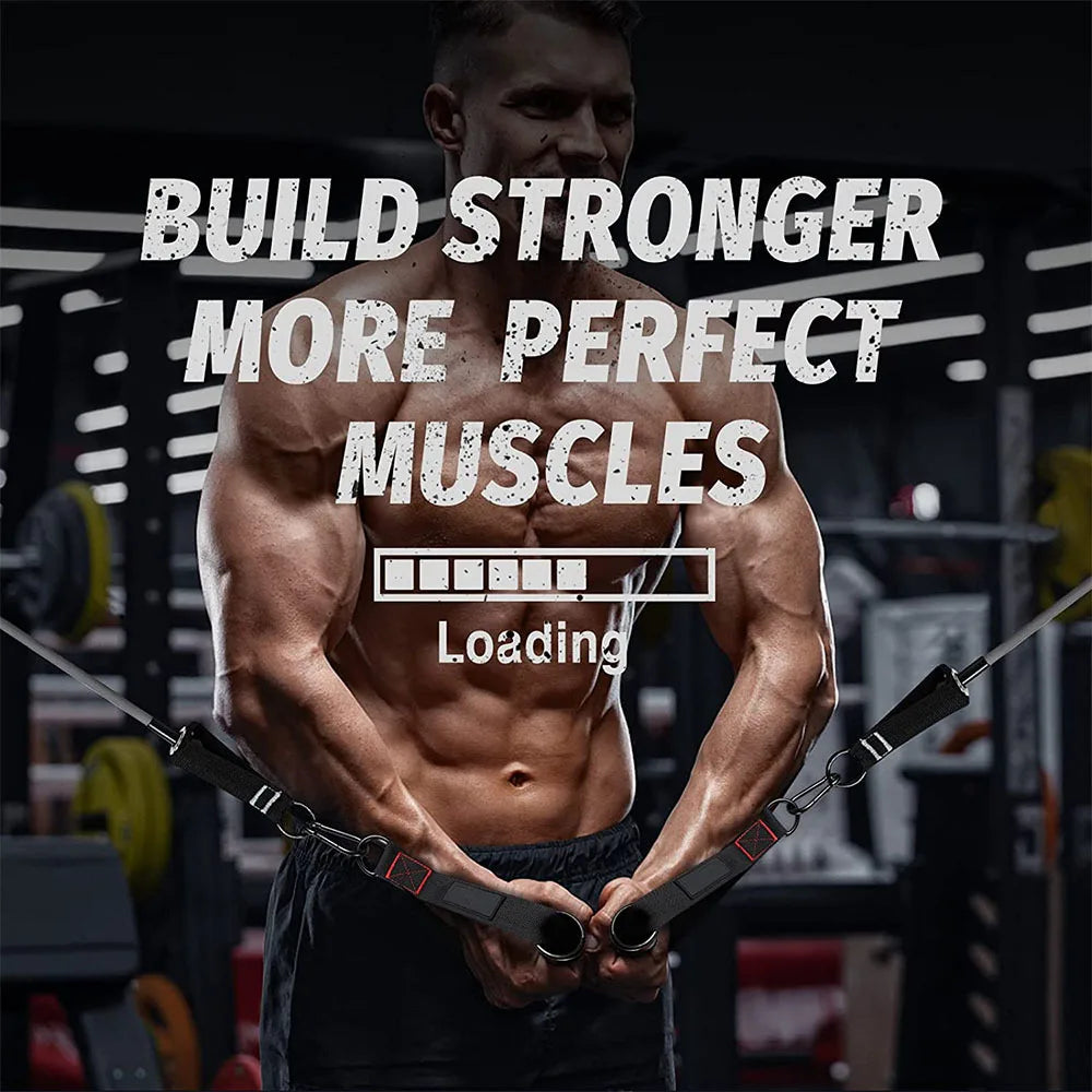 Triceps & Back Rope Attachment – Push & Pull Exercises