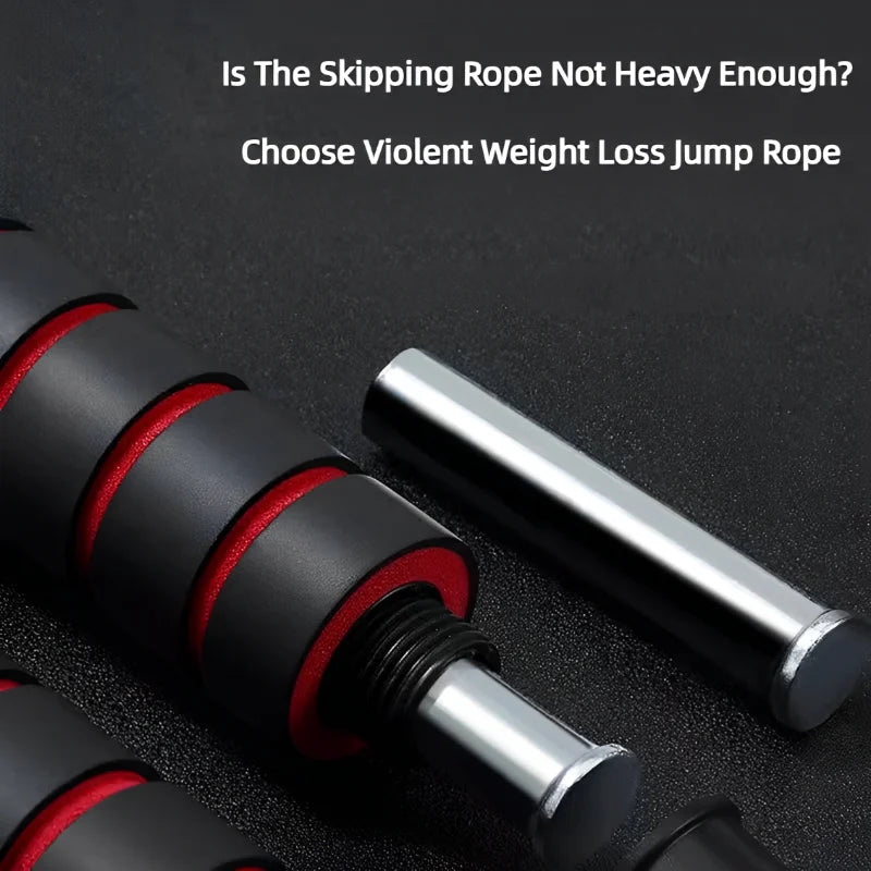 Adjustable Steel Wire Jump Rope – Tangle-Free Fitness & Home Workout