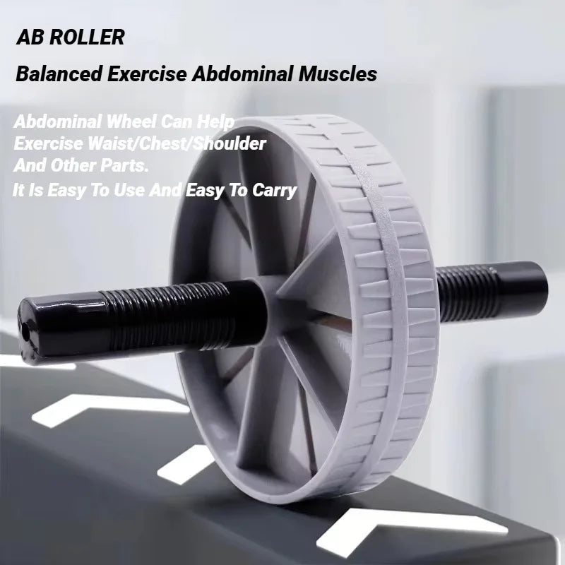 Ab Wheel Roller – Heavy-Duty, Non-Slip Abdominal Trainer for Home Fitness