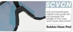 SCVCN Cycling Sunglasses – UV400 Outdoor Sports