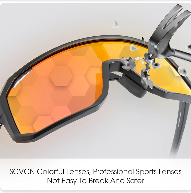 SCVCN Cycling Sunglasses – UV400 Outdoor Sports