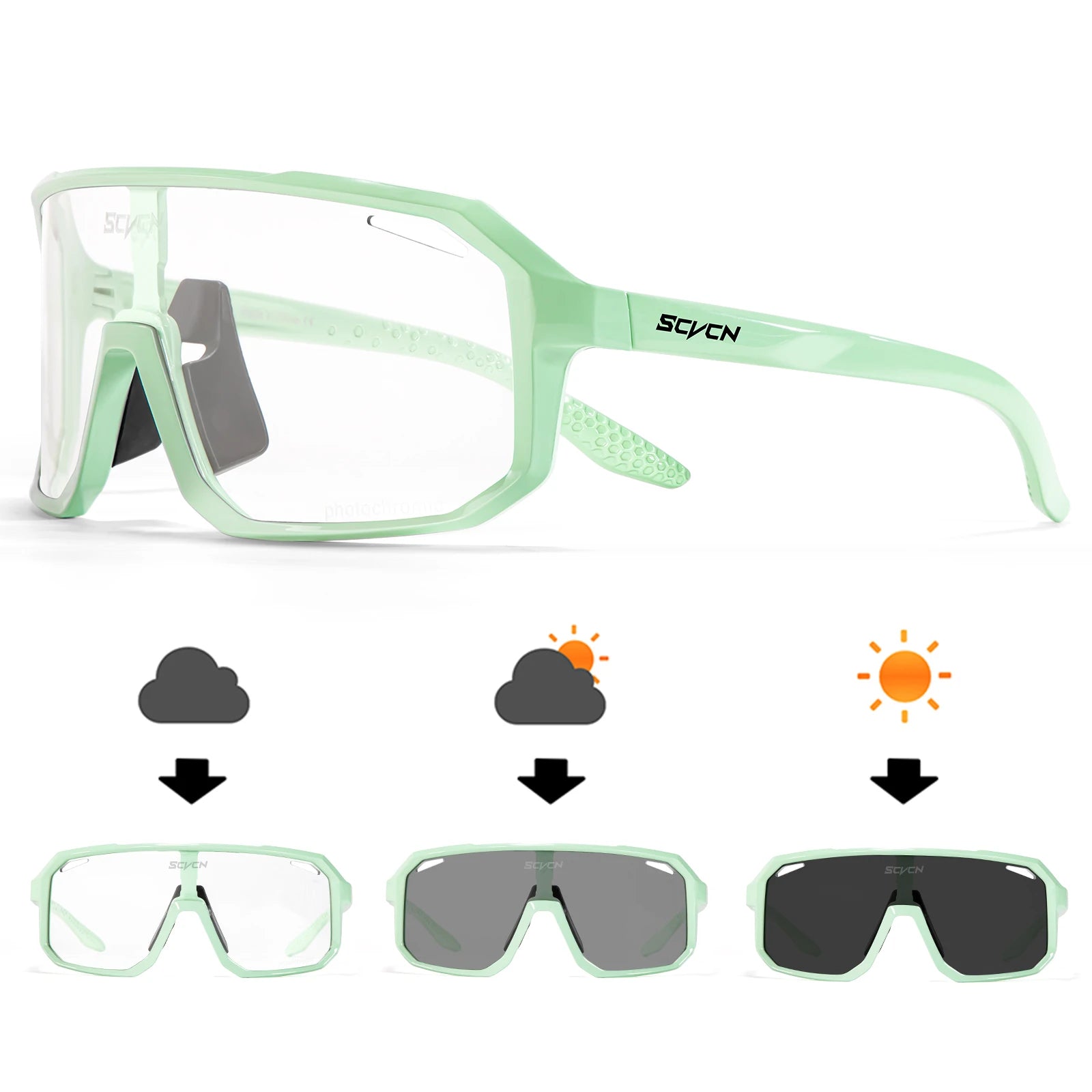 SCVCN Cycling Sunglasses – UV400 Outdoor Sports