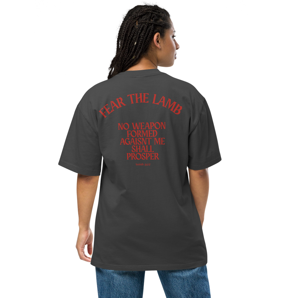 Fear the Lamb - Oversized T-shirt