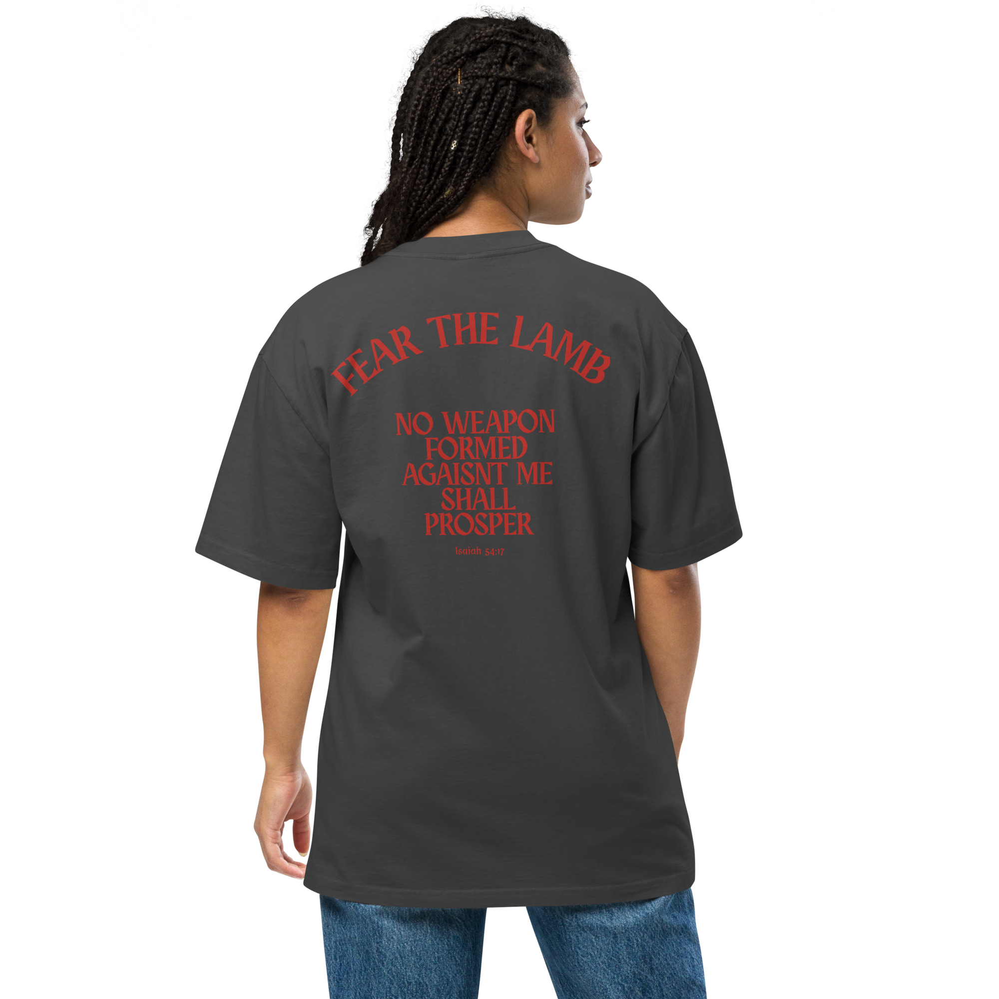 Fear the Lamb - Oversized T-shirt
