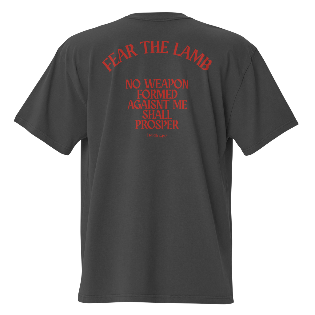 Fear the Lamb - Oversized T-shirt