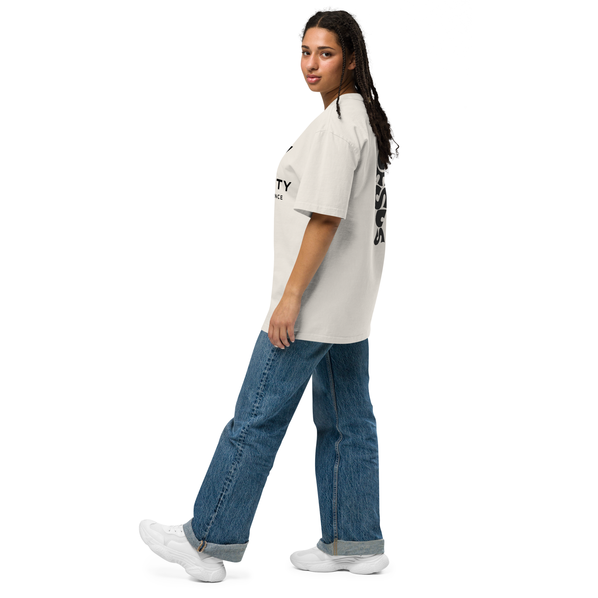 Oversized faded t-shirt